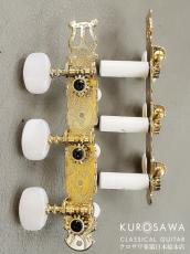 GOTOH ゴトー 35G450 Flash Gold 35mm クラシックギター用糸巻き【日本総本店2F 在庫品】_3