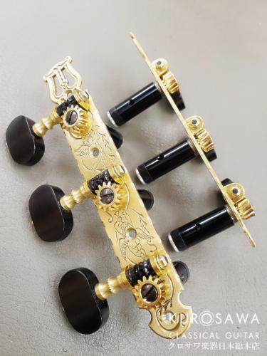 GOTOH ゴトー 35ARB3600C EN エボニー 35mm クラシックギター用糸巻き【日本総本店2F 在庫品】