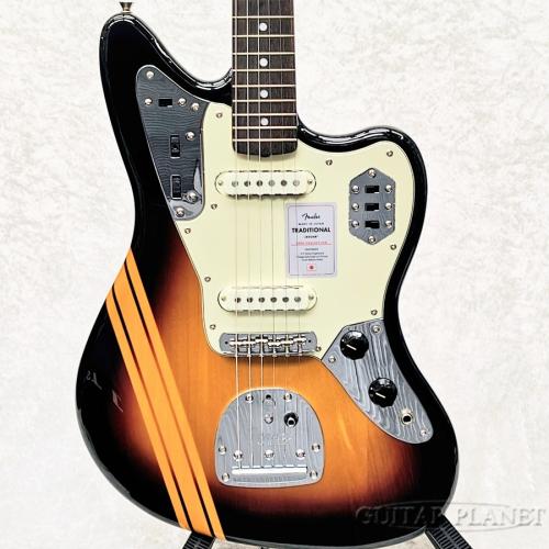 Fender Made in Japan Traditional 2025 Collection 60s Jaguar -Competition 3-Color Sunburst / Aged Natural-
