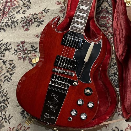 Gibson 【良バランス】SG Standard '61 Maestro Vibrola (#228350116) Vintage Cherry≒3.11kg