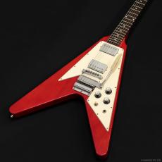 Gibson 1967 Flying V Korina w/Vibrola [Cherry] (2001)_2