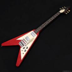 Gibson 1967 Flying V Korina w/Vibrola [Cherry] (2001)_3