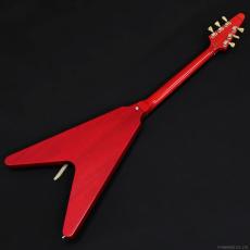 Gibson 1967 Flying V Korina w/Vibrola [Cherry] (2001)_4