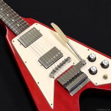 Gibson 1967 Flying V Korina w/Vibrola [Cherry] (2001)_5