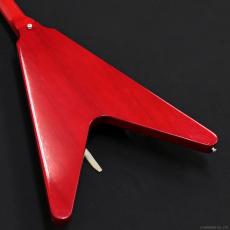 Gibson 1967 Flying V Korina w/Vibrola [Cherry] (2001)_6