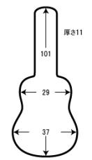 SUPER LIGHT スーパーライトケース クラシックギター用 ブラック_7