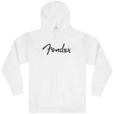 Fender パーカー Spaghetti Logo Hoodie, Olympic White, Sサイズ