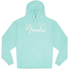 Fender パーカー Spaghetti Logo Hoodie, Daphne Blue, Mサイズ