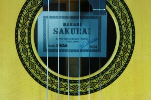 桜井正毅 SPECIAL L.G.O/640mm　松/マダガスカルローズウッド　2024年特注品