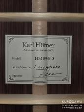 Hofner カール・ヘフナー Classical Master Series HM89-S-0 松・ローズウッド　630mm【日本総本店2F 在庫品】_4