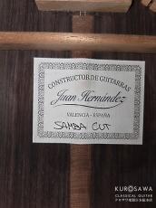 Juan Hernandez [ホアン・エルナンデス]  ホアン・エルナンデス  Samba Cutaway Custom【ローズウッド】 【日本総本店2F 在庫品】_4