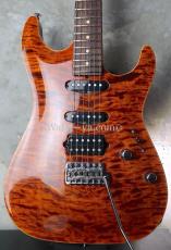 Suhr Modern Carve Top Standard / Root Beer Stain_5