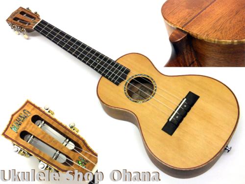 MAHALO [Master Series MM3]テナー4弦 レッドシダー単板/マホガニー単板