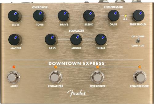 Fender Downtown Express Bass Multi Effect Pedal《ベース用マルチエフェクター》【オンラインストア限定】