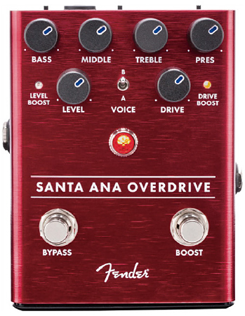 Fender 【数量限定特価】Santa Ana Overdrive Pedal オーバードライブ【オンラインストア限定】