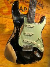 Fender Custom Shop 1963 Stratocaster Super Heavy Relic -BLACK- ≒3.46kg #CZ588962_3