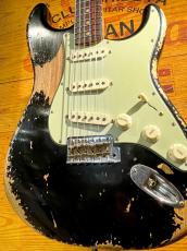 Fender Custom Shop 1963 Stratocaster Super Heavy Relic -BLACK- ≒3.33kg #CZ588687_3