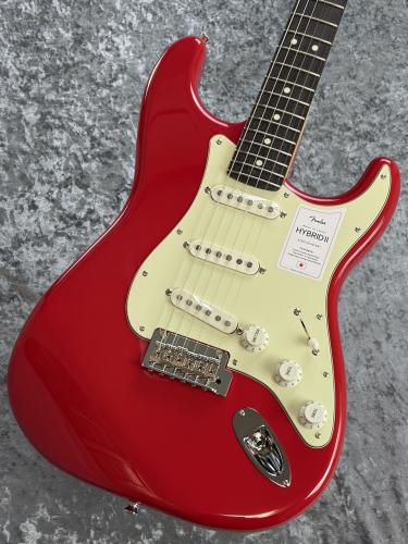 Fender Made in Japan Hybrid II Stratocaster/Rosewood -Modena Red- #JD25030564【3.51kg】
