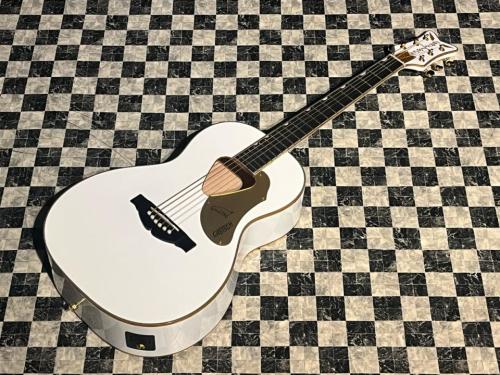 Gretsch G5021E Rancher Penguin Parlor Acoustic/Electric White