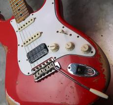 Fender Custom Shop  '69 Stratocaster Heavy Relic SSH / Fiesta Red_4