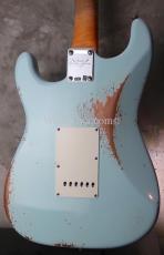 Fender Custom Shop  '62 Stratocaster S-S-H / Sonic Blue / Heavy Relic_4