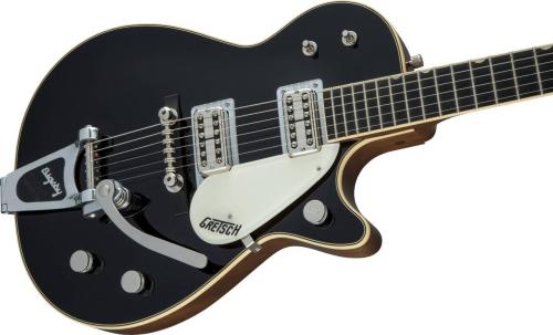 Gretsch G6128T-59 Vintage Select '59 Duo Jet with Bigsby, TV Jones, Black