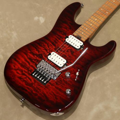 Charvel Pro-Mod Plus San Dimas Style 1 HH FR CM, Sangria Burst
