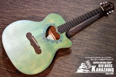 ZEMAITIS CAF-90HCW Forest Green Abalone