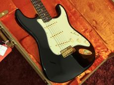 Fender Limited Edition American Vintage II '61 Stratocaster RW Black w/Gold Hardware_3