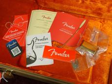 Fender Limited Edition American Vintage II '61 Stratocaster RW Black w/Gold Hardware_9