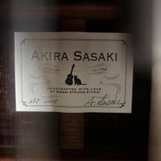 佐佐木聰 2025年製 松/ローズウッド【セミレイズドフィンガーボード】【640mm】_11