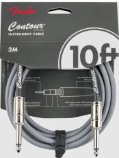 Fender Contour Series Instrument Cables Inca Silver 10FT(3m)【楽器用ケーブル】【シールド】