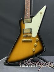 Bacchus Custom Order BEX-Korina /Sprit Head 2000’s 2Tone Sunburst /Gold HW w/OHC 3.57kg EX+++ “One Of Kind”_2