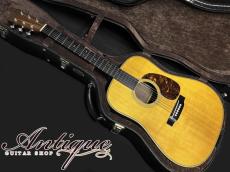 Martin HD-28V 2011 Natural /Sitka Spruce Top, Rosewood Side&Back w/Forward Sifted Scalloped X Bracing "Pre-War D-28 Reissue"