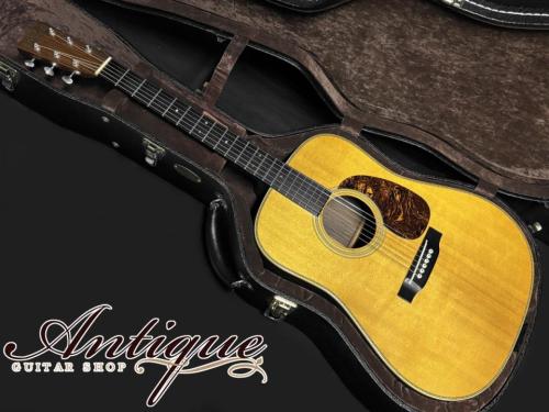 Martin HD-28V 2011 Natural /Sitka Spruce Top, Rosewood Side&Back w/Forward Sifted Scalloped X Bracing "Pre-War D-28 Reissue"