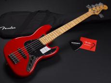 Fender Made in Japan Hybrid II Jazz Bass V Maple Fingerboard ~Modena Red~_2
