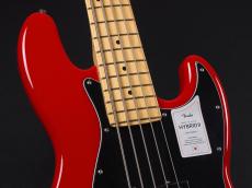 Fender Made in Japan Hybrid II Jazz Bass V Maple Fingerboard ~Modena Red~_4