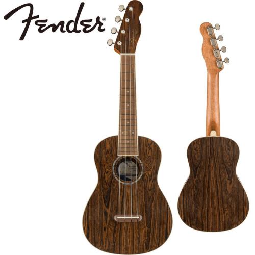 Fender ZUMA EXOTIC CONCERT UKULELE -Natural Bocote-