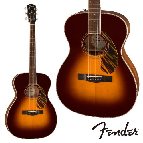 Fender PO-220E Orchestra Ovangkol Fingerboard -3-Tone Vintage Sunburst-