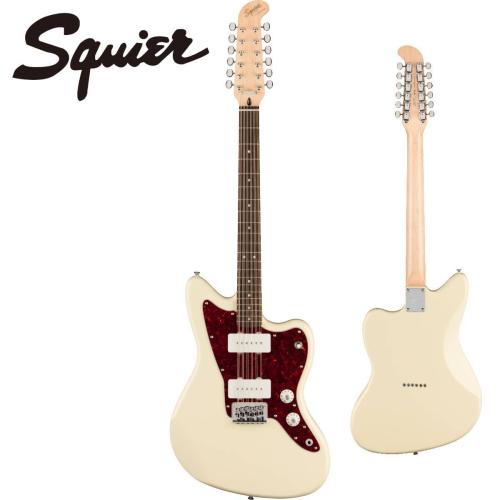 Squier by Fender Paranormal Jazzmaster XII -Olympic White- 《12弦》【オンラインストア限定】