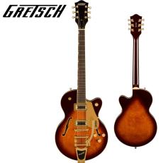 Gretsch G5655TG Electromatic Center Block Jr. w/Bigsby and Gold Hard -Single Barrel Burst