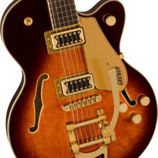 Gretsch G5655TG Electromatic Center Block Jr. w/Bigsby and Gold Hard -Single Barrel Burst_3