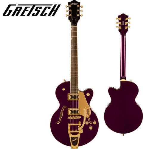 Gretsch G5655TG Electromatic Center Block Jr. Single-Cut with Bigsby and Gold Hardware -Amethyst-