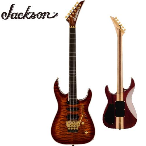 Jackson Pro Plus Series Soloist SLA3Q -Amber Tiger Eye-【オンラインストア限定】