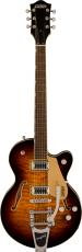 Gretsch G5655t-QM Electromatic Center Block Jr. Single-cut QM with Bigsby -Sweet Tea-【オンラインストア限定】