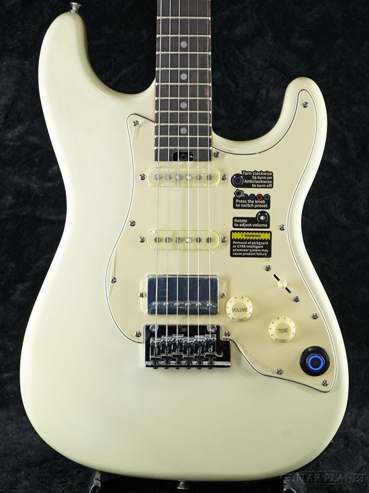 Mooer GTRS S800 ホワイト MOOER GTRS S800 -White-《エフェクター/アンプモデル内蔵ギター