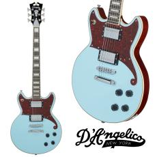 D'Angelico Premier Brighton -Sky Blue Top Natural Mahogany Back and Side-【オンラインストア限定】