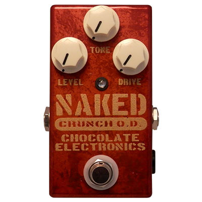 Chocolate Drive ギターエフェクター　オーバードライブ Chocolate Electronics Naked Crunch O.D.《オーバードライブ