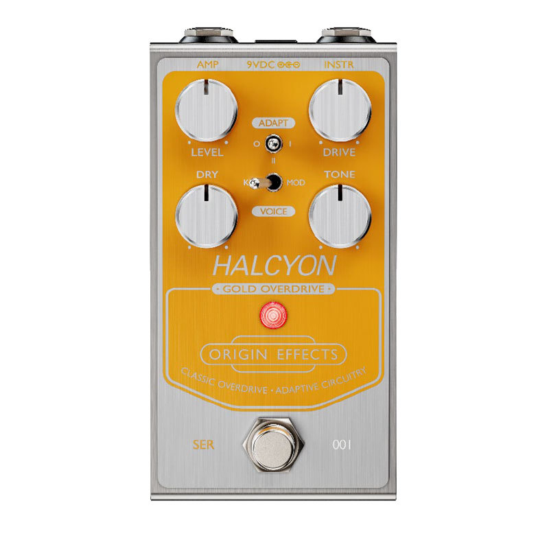ORIGIN EFFECTS Halcyon Gold Overdrive 《オーバードライブ