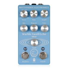 Mattoverse Electronics Warble Swell Echo MKII -Blue-《ディレイ》【オンラインストア限定】